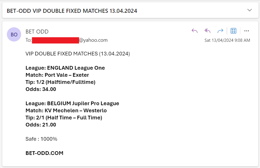 VIP DOUBLE FIXED MATCHES