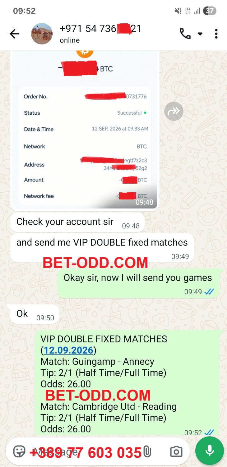 VIP DOUBLE FIXED MATCHES