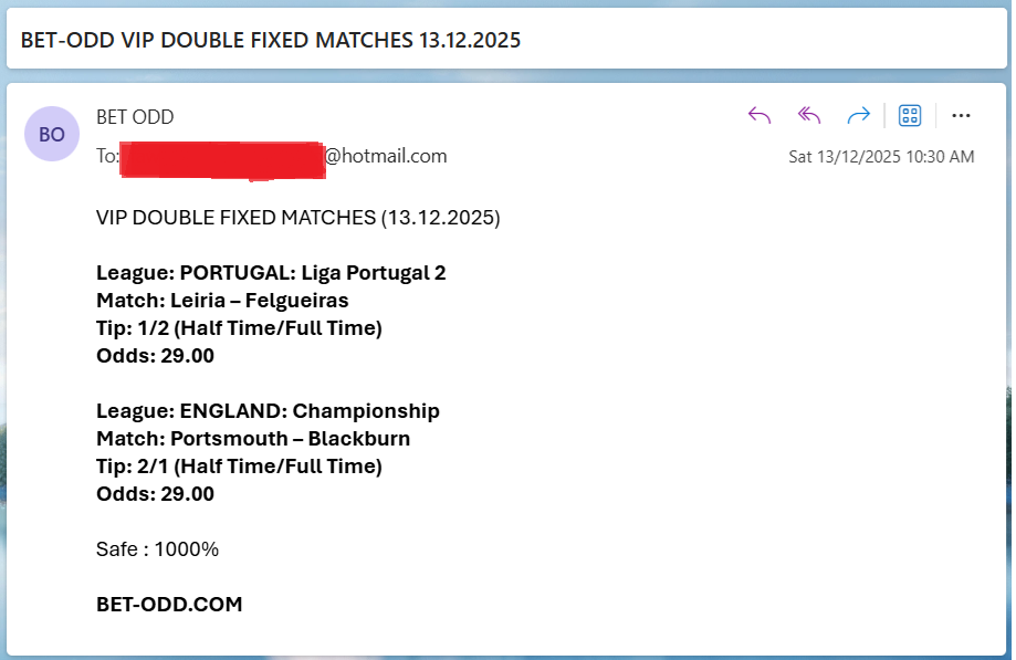 VIP DOUBLE FIXED MATCHES