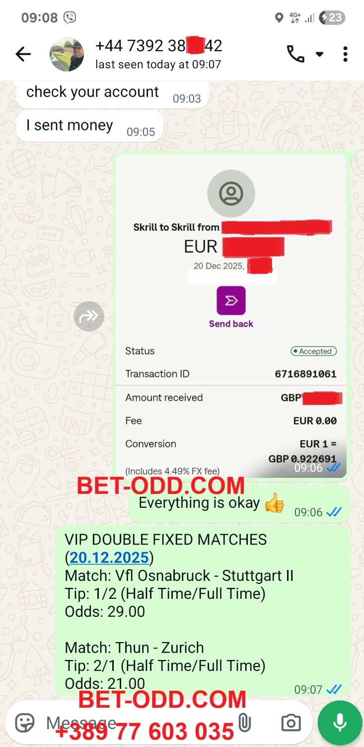 VIP DOUBLE FIXED MATCHES