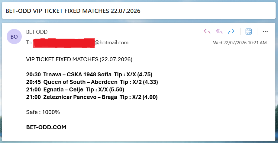 VIP FIXED MATCHES