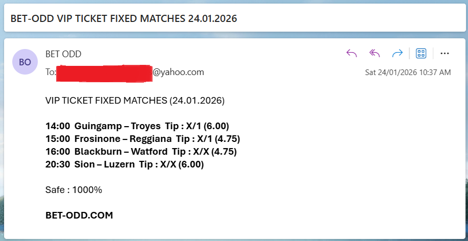 VIP FIXED MATCHES