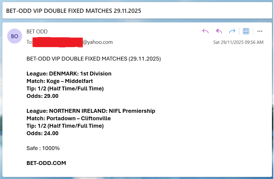 VIP DOUBLE FIXED MATCHES