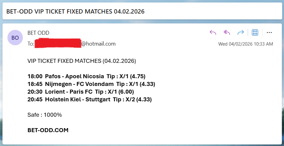 VIP FIXED MATCHES