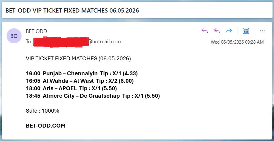 VIP FIXED MATCHES