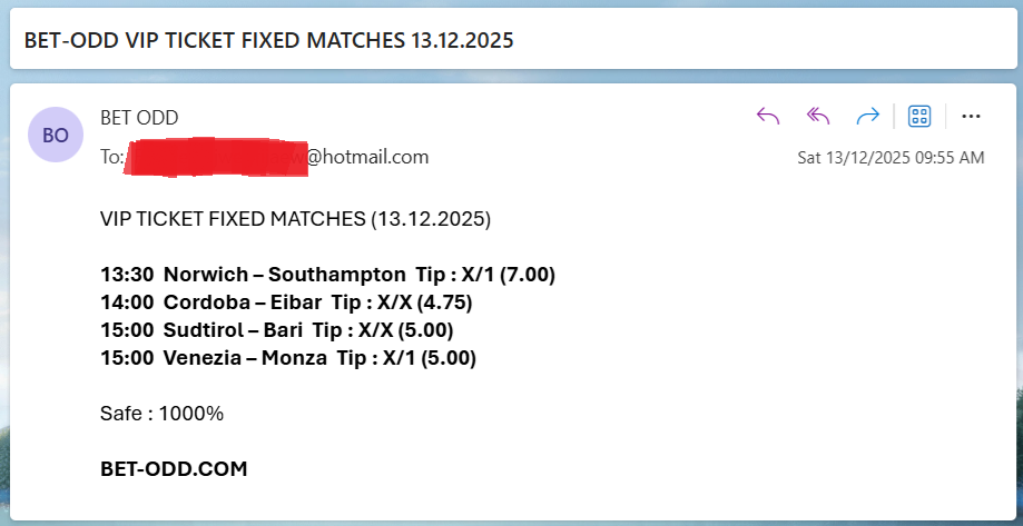 VIP FIXED MATCHES