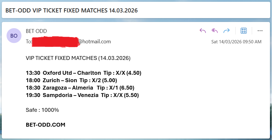 VIP FIXED MATCHES