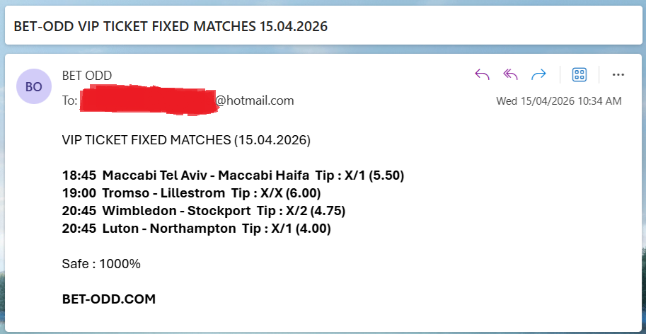 VIP FIXED MATCHES