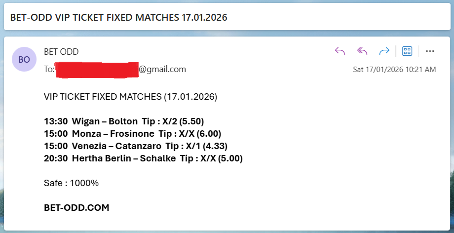 VIP FIXED MATCHES