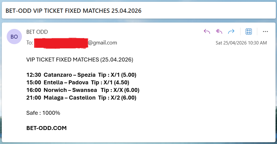 VIP FIXED MATCHES