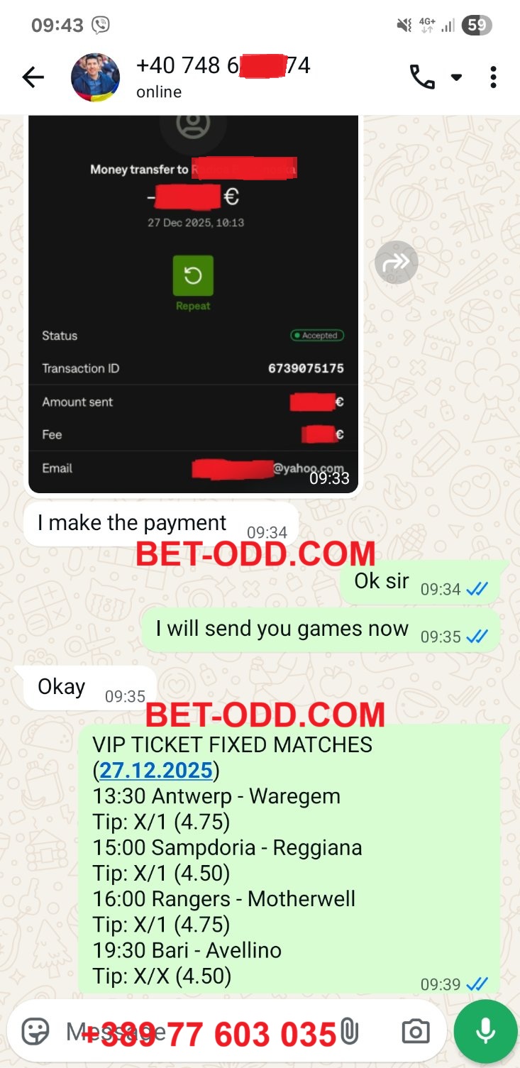 VIP FIXED MATCHES