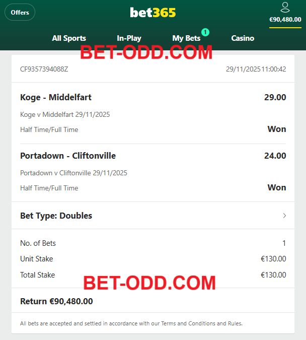 VIP DOUBLE FIXED MATCHES